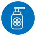 Hand sanitizer icon