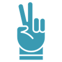 Hand scissors 4 icon
