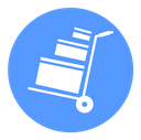 Hand truck icon