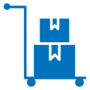 Hand truck icon