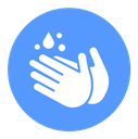 Hand wash Color Filled icon