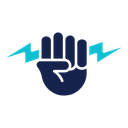 Hand with Power icon