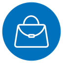 Handbag Color Filled icon