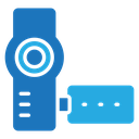 Handy Cam Color Filled icon