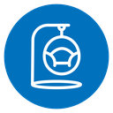 Hanging chair icon