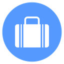 Hardside Suitcase Color Filled icon