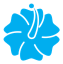 Hawaiian flower icon