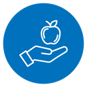 Healthy Food Care Color Filled icon