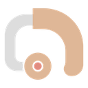 Hearing aid receiver icon