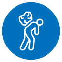 Heavy burden icon