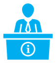 Help desk information icon