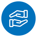 Helping Hands Care Color Filled icon
