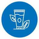 Herbal Cream Tube Color Filled icon