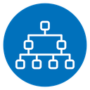 Hierarchical structure 2 icon