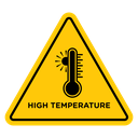High Temperature Warning icon