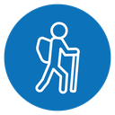 Hiking icon
