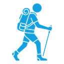 Hiking icon
