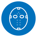 Hockey mask icon