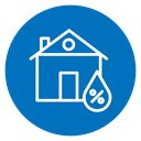 Home air humidity icon