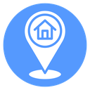 Home Location Pin icon