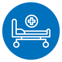 Hospital bed 5 icon