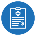 Hospital bill icon