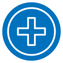 Hospital sign icon