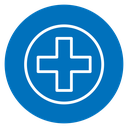 Hospital sign icon