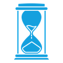 Hourglass end icon