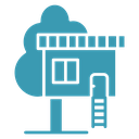 House tree 4 icon