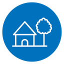 House tree icon