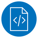 HTML script icon