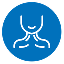 Human neck icon