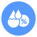 Humidity Color Filled icon