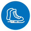 Ice skating icon