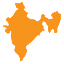 Indian map icon