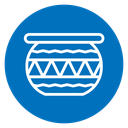 Indian pot icon