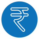 Indian rupee icon