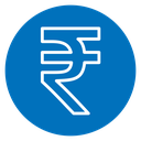 Indian rupee icon