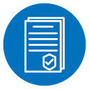 Insurance policy icon
