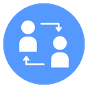 Interaction User Exchange icon
