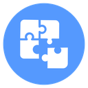 Interlocking Puzzle Pieces icon