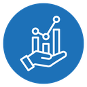 Investment growth icon