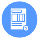 Invoice Payment Badge Color Filled icon