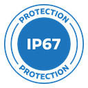 Ip67 protection set icon