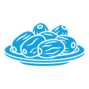 Islamic food date icon