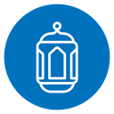 Islamic lantern icon
