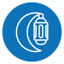 Islamic lantern icon