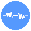 Jagged Audio Waveform icon