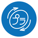 Japanese recycling symbol icon